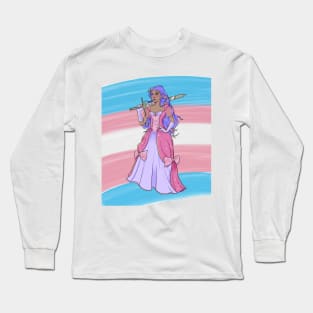 Trans knight Long Sleeve T-Shirt